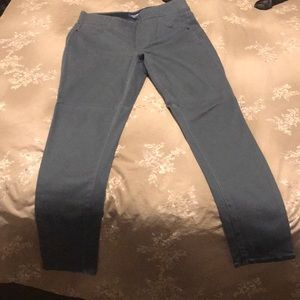 Grey jeggings